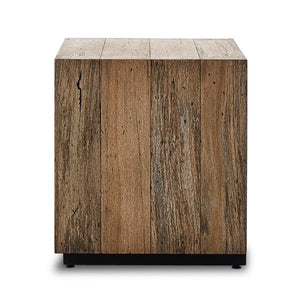 Abaso Nightstand-Rustic Wormwood Oak