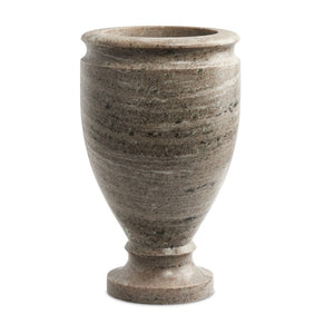 Devi Vase-Antique White Marble