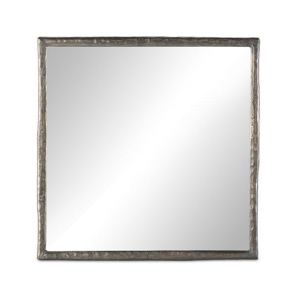 Langford Wall Mirror-Smoked Nickel