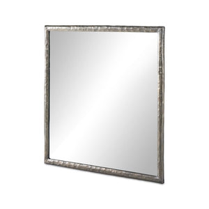 Langford Wall Mirror-Smoked Nickel