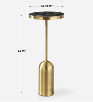 Uttermost Pascal Brass Drink Table