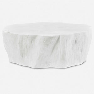 Uttermost Woods Edge White Coffee Table