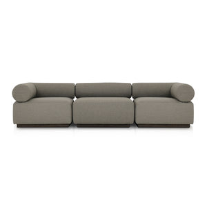 Lenox Outdoor 3pc Sec-Stnd Saddle Brown