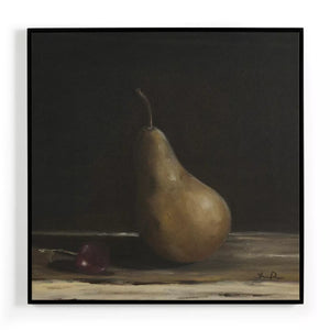 Pear I by Shaina Page - Black Maple Floater