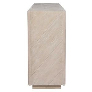 Uttermost Prism Light Oak Console Table
