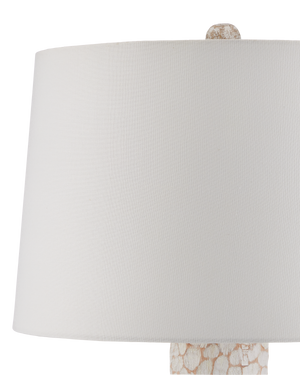 Edwell Whitewash Table Lamp