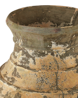 Lipari Extra Large Antique White Urn