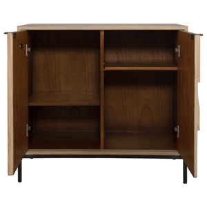 Uttermost Lorenzo Geometric 2 Door Cabinet
