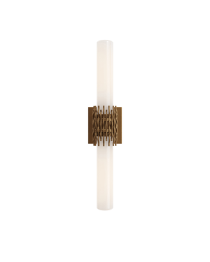 Brietta Brass Bath Wall Sconce