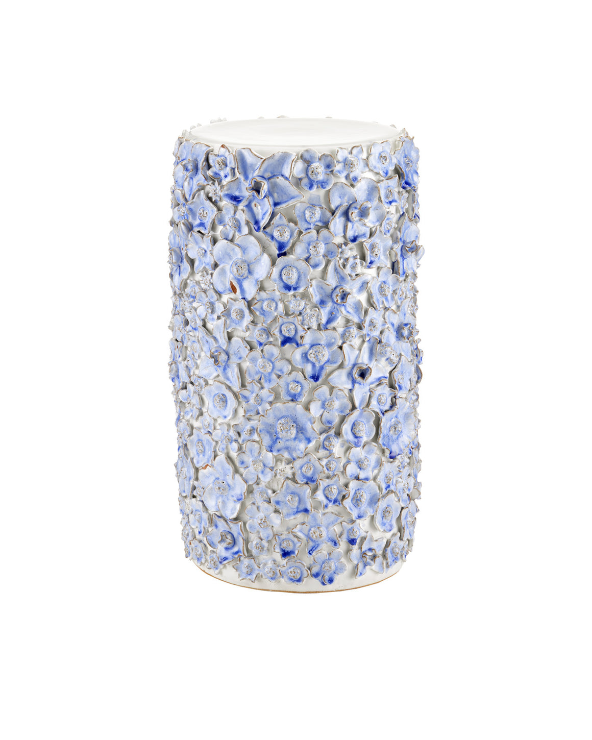 Jessamine Blue & White Accent Table