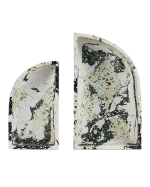 Fossey Asymmetrical Tray Set of 2
