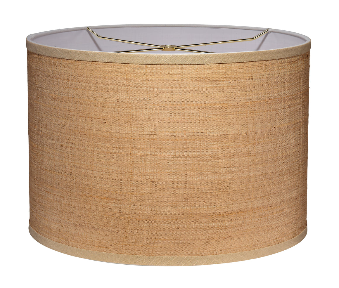 Drum Raffia Shade, Classic