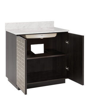 Mosaico 36" Vanity with Rectangular Undermount Sink