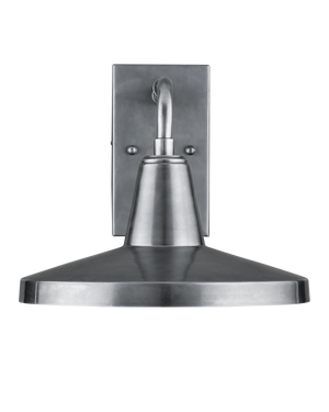 Mariner Silver Outdoor Wall Sconce