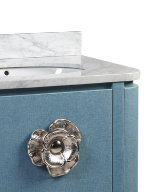 Briallen 30" Blue Vanity with Oval Undermount Sink