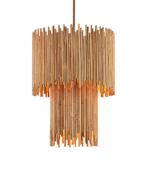 Teahouse Two-Tier Pendant