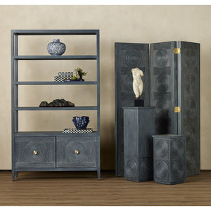 Santos Vintage Navy Storage Etagere