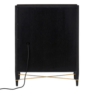 Verona Black Secretary Desk