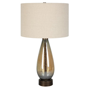 Uttermost Baltic Teardrop Glass Table Lamp