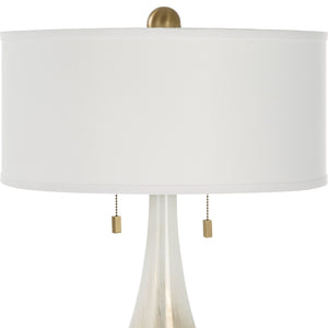 Uttermost Cardoni Bronze Glass Table Lamp