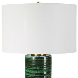 Uttermost Galeno Emerald Green Table Lamp