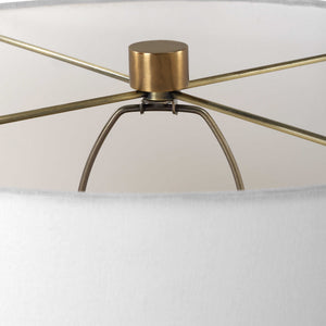 Uttermost Americana Aged Black Table Lamp