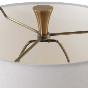 Uttermost Colette White Stone Table Lamp