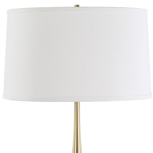 Uttermost Booker Thin Brass Table Lamp