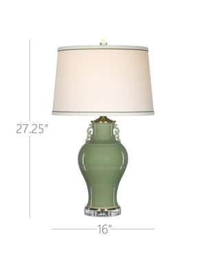 Londonderry Green Table Lamp