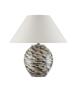 Minnows Blue Table Lamp