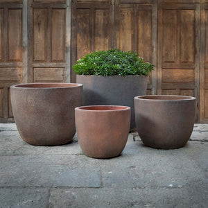 Saba Planter - Sandblasted - Set of 4