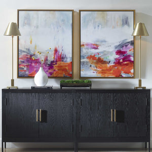 Uttermost Color Theory Framed Abstract Art Set/2