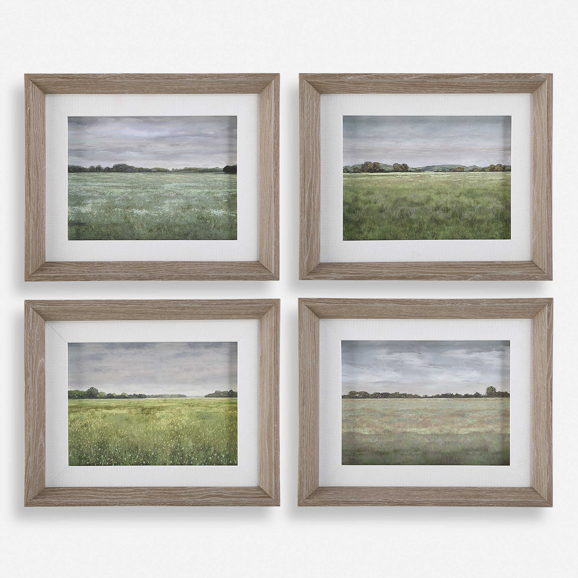 Uttermost Quiet Meadows Framed Prints, S/4