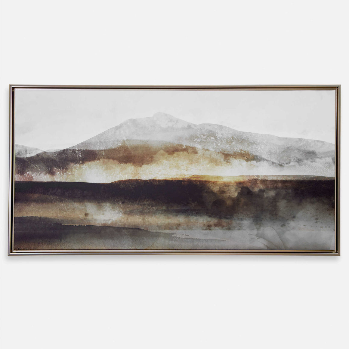 Uttermost Splash Of Land Framed Canvas