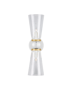 Byford Nickel Bath Wall Sconce