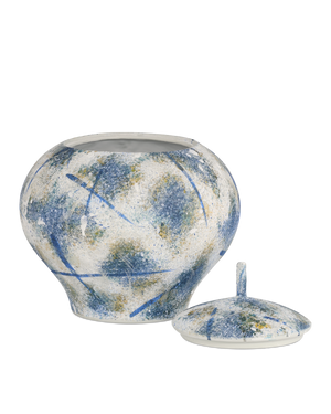 Jackson Blue & White Vase