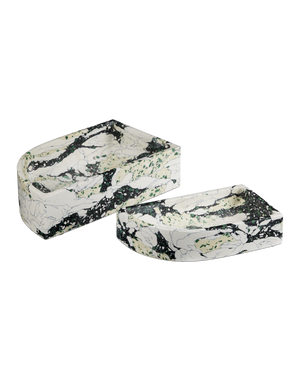 Fossey Asymmetrical Tray Set of 2
