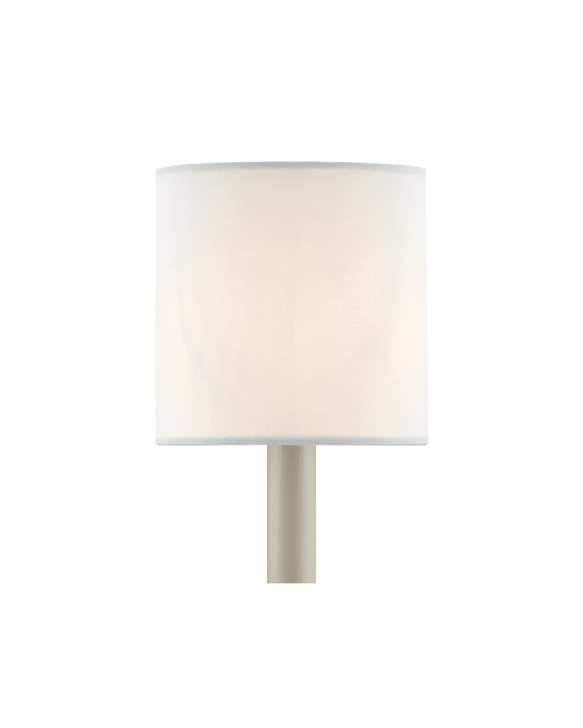 White Cotton Drum Chandelier Shade