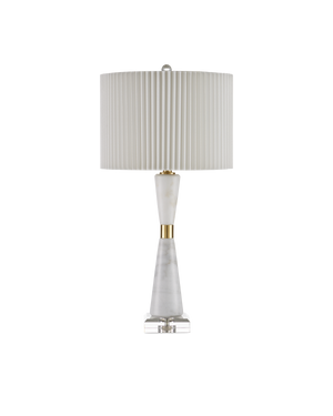 Edelmar White Table Lamp