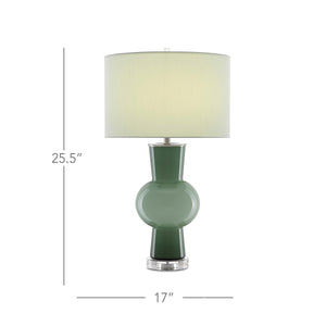 Duende Green Table Lamp