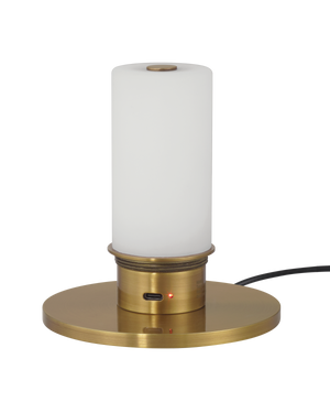 Saunter Brass Cordless Table Lamp