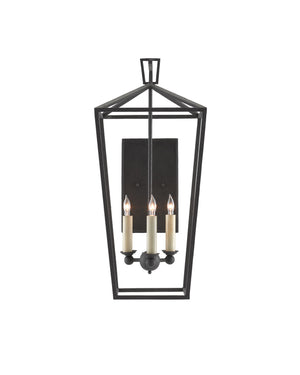 Denison Black Wall Sconce