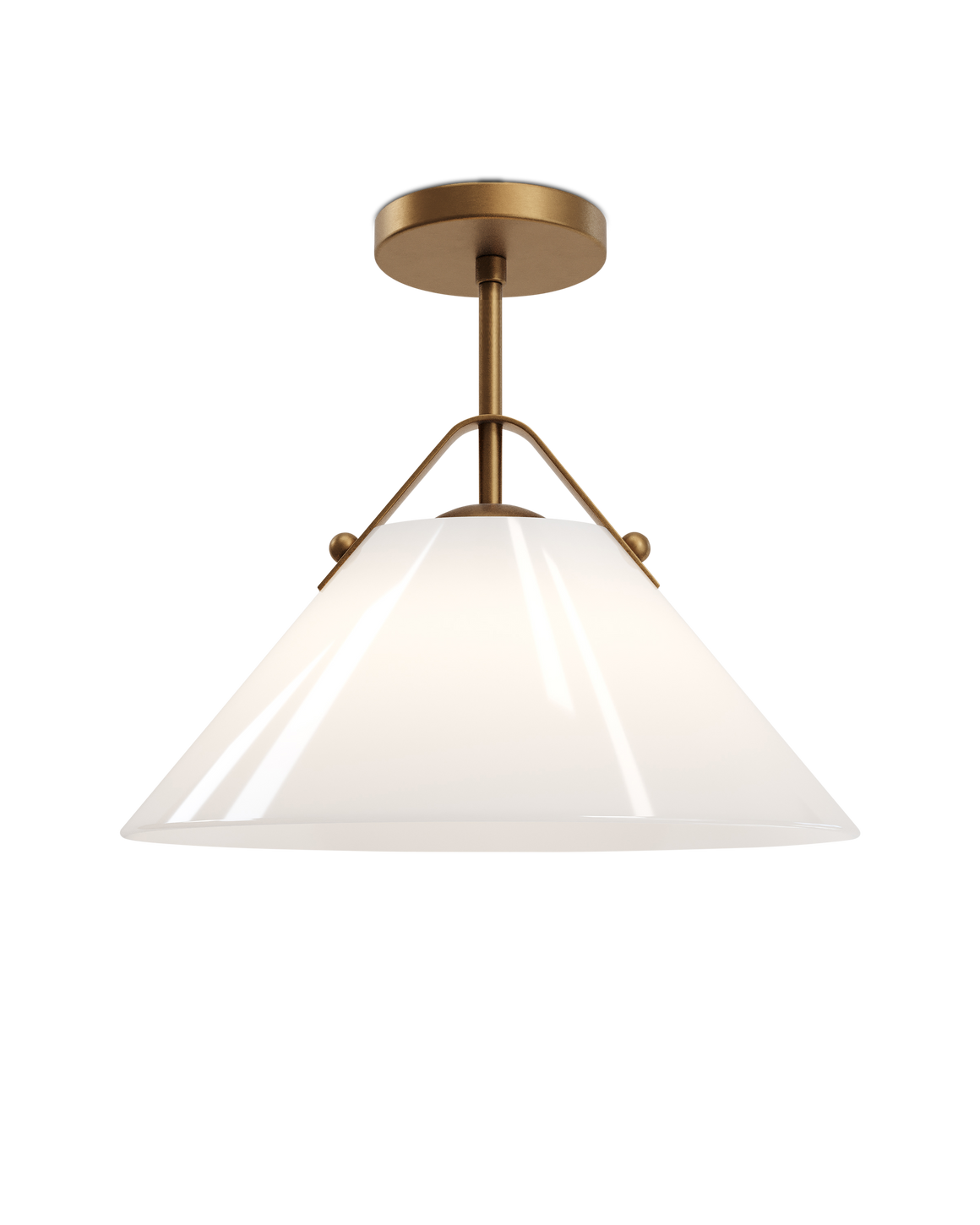 Bronwen Brass Pendant