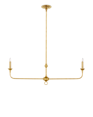 Nottaway Linear Gold Chandelier
