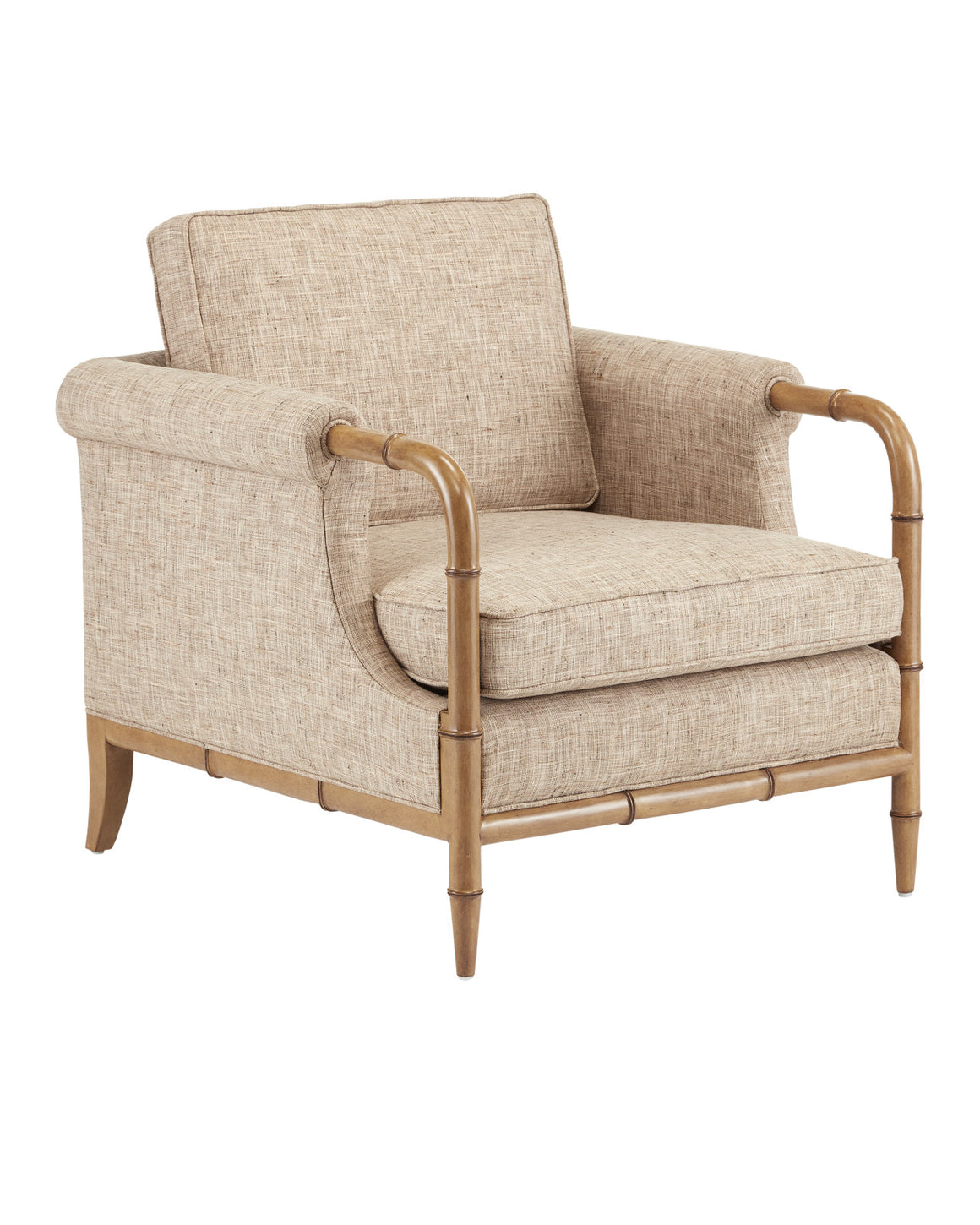 Merle Walnut Armchair - Finn Safari