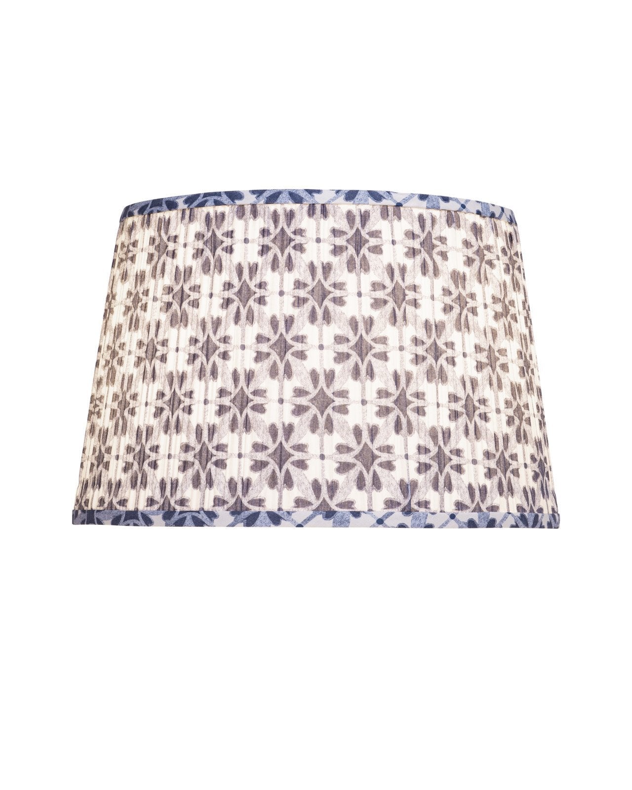 Pembrook Blue Medium Tapered Lamp Shade