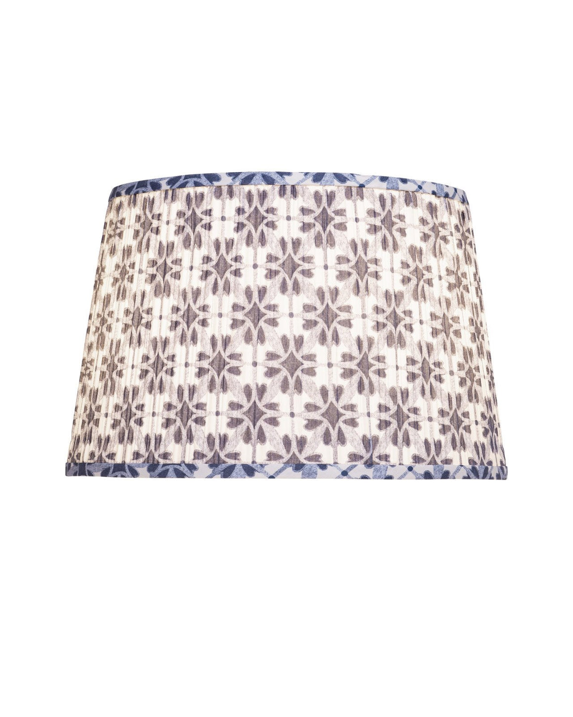 Pembrook Blue Medium Tapered Lamp Shade