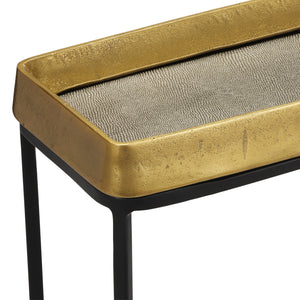 Tanay Brass Side Table