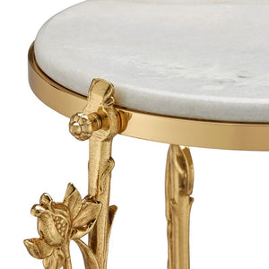Fiore Marble Accent Table