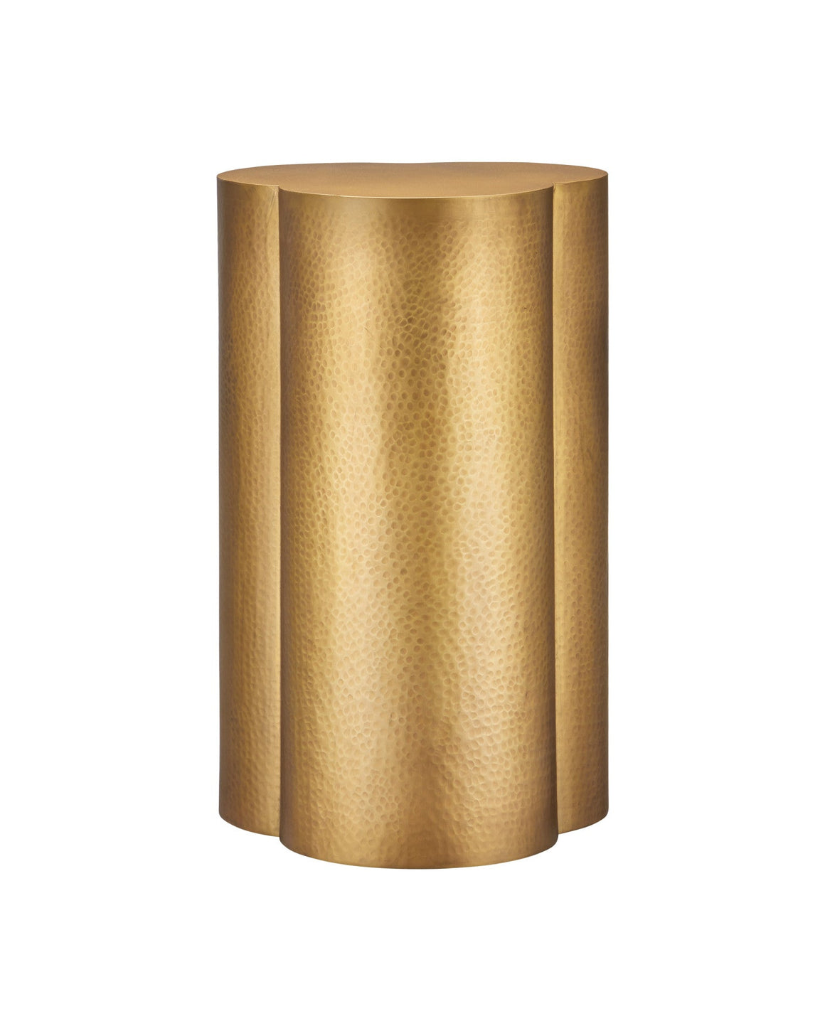 Trebol Brass Accent Table